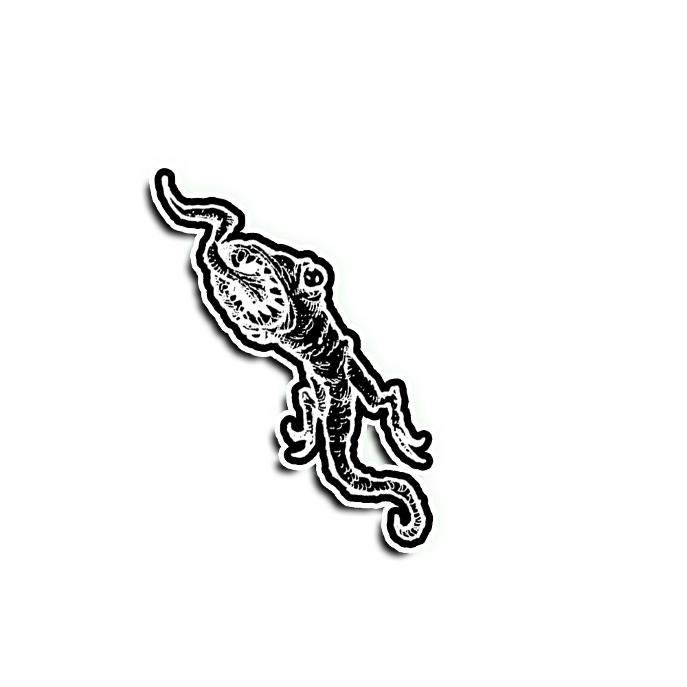 Dr. Rhino | Eel Rat Sticker - Sticker