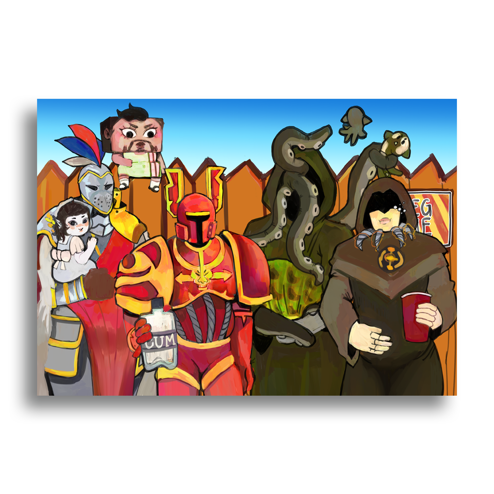 LoreCrimes |  mPreg - Art Print