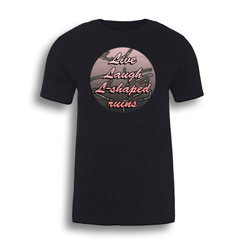 Paul is Bad at Stuff | Live, Laugh, L-Shaped Ruins - Tee