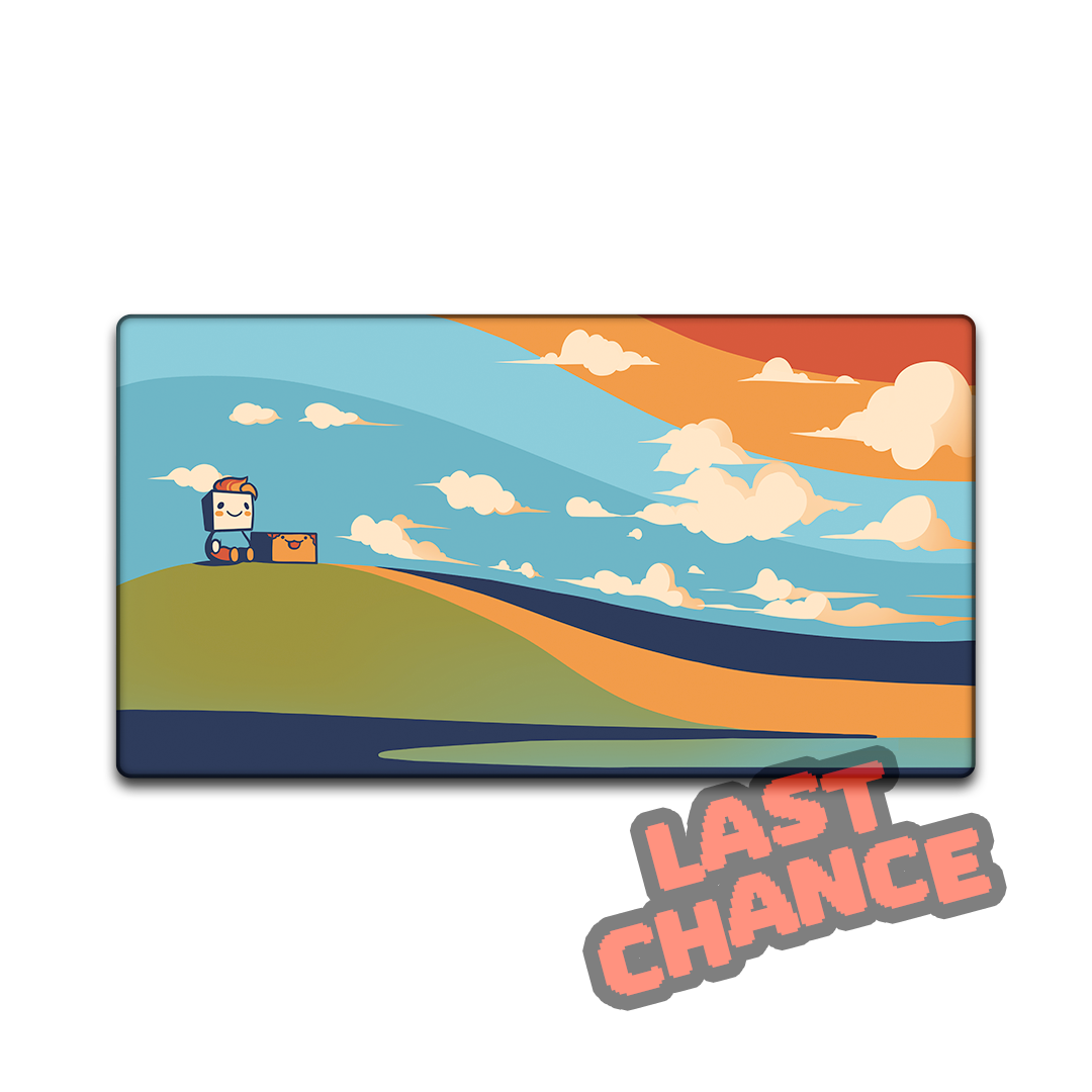 Bricky | 10 Year Valley - Desk Mat