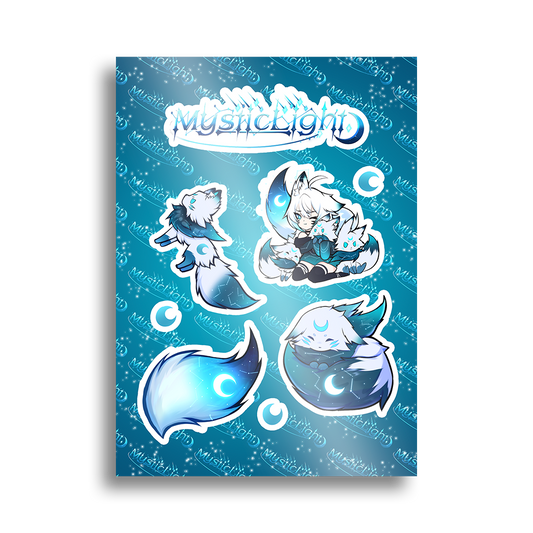 Mystic Light | Floofy Friends - Sticker Sheet