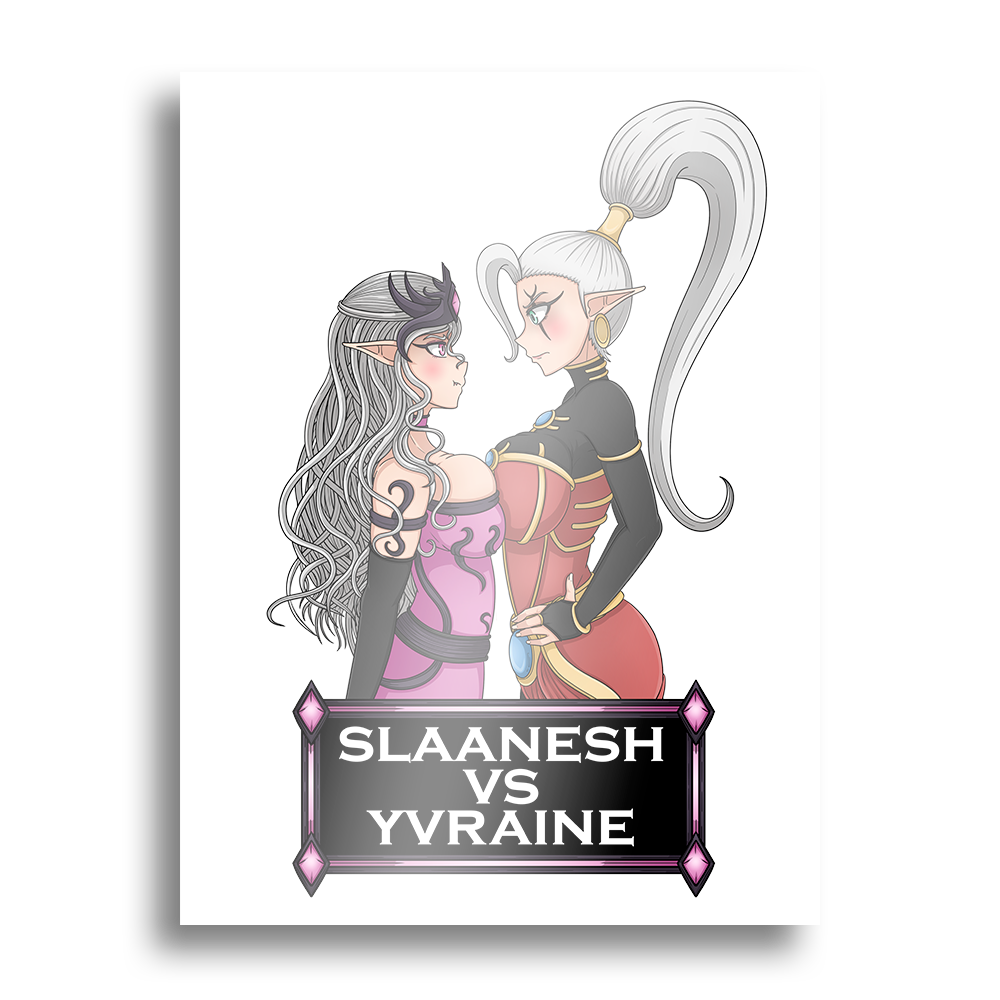 Easty | Slaanesh Vs Yvraine - Poster