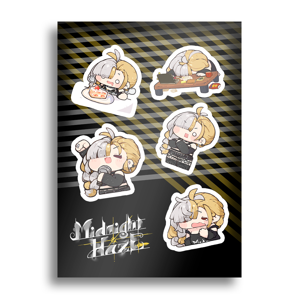 Sunnysplosion | Midnight Haze - Sticker Sheet